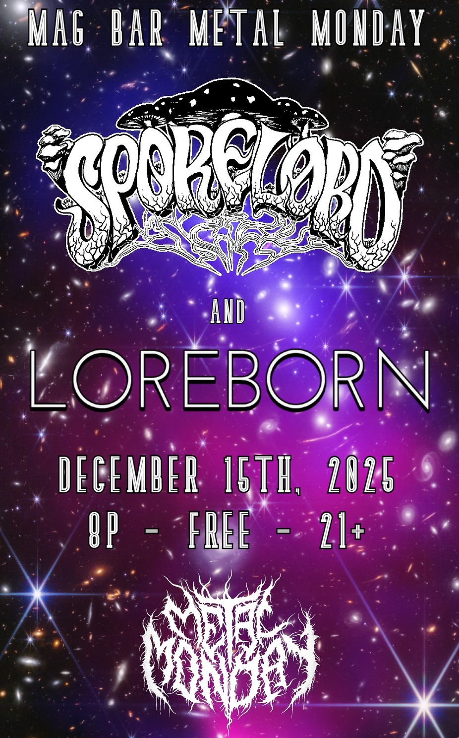 Mag Bar Metal Monday w/ Sporelord & Loreborn event photo