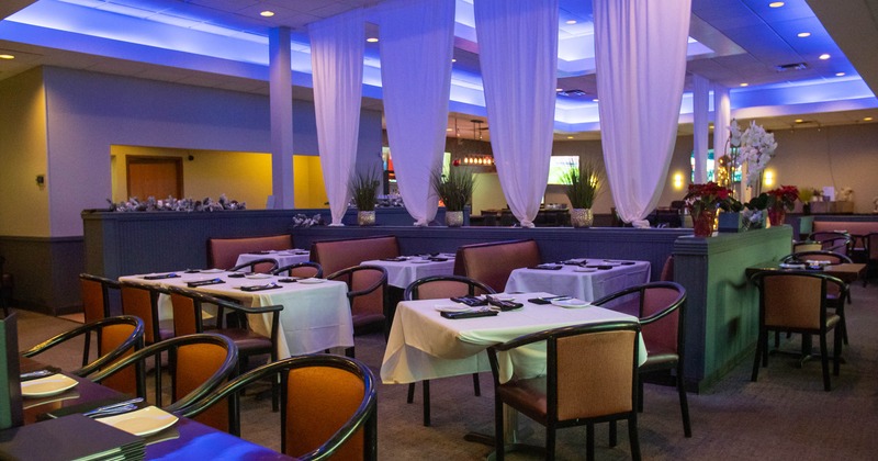 Interior, seating area