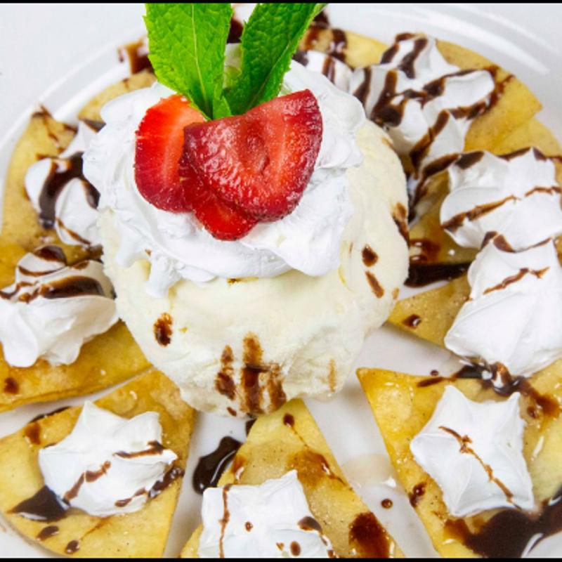 Sopapilla with Ice Cream photo