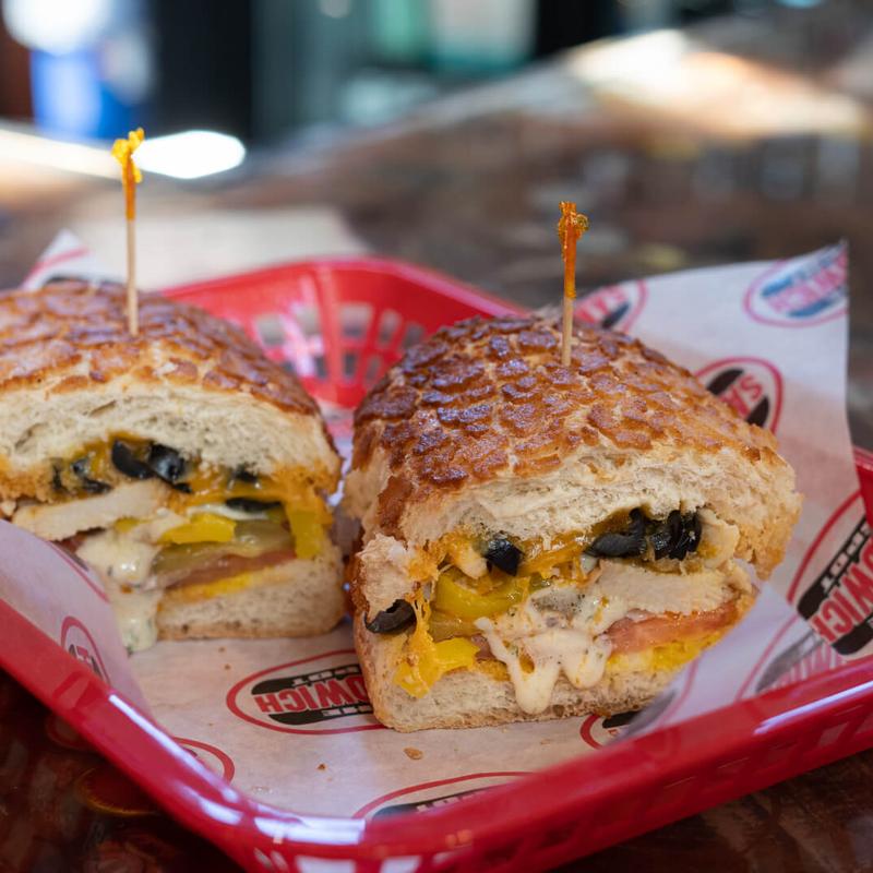 menu item 26 of 44, #28 The GSU (Gang Supression Unit) Sandwich