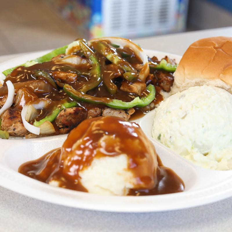 8oz Hamburger Steak photo