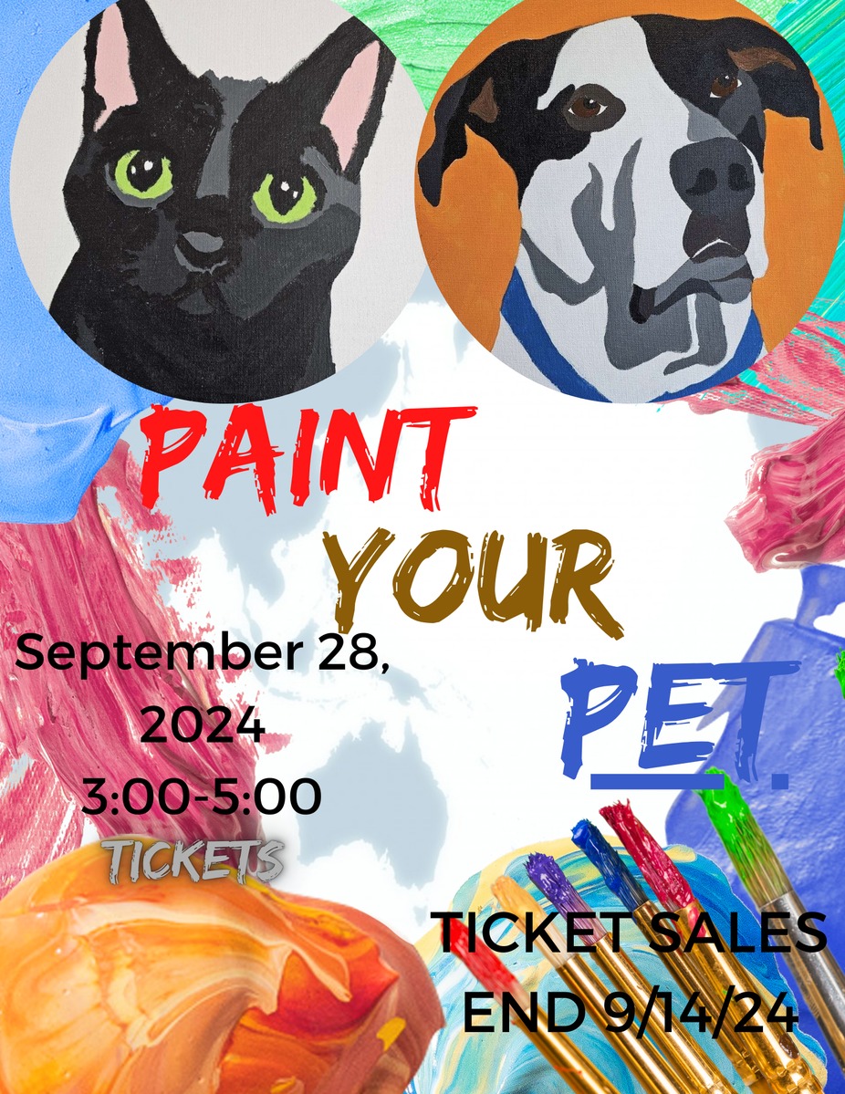 Paint Your Pet event photo