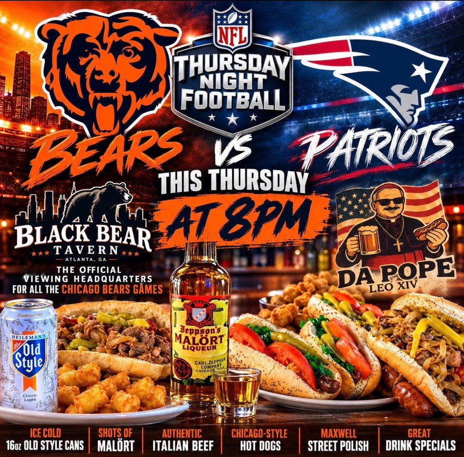 NFL Thursday Night Football Chicago Bears Vs New England Patriots event photo