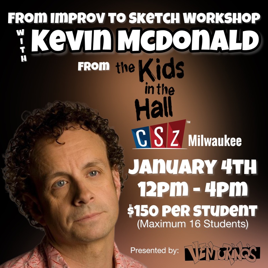 From Improv To Sketch Workshop with Kevin McDonald event photo