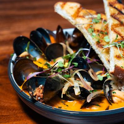 Salt Spring Mussels.