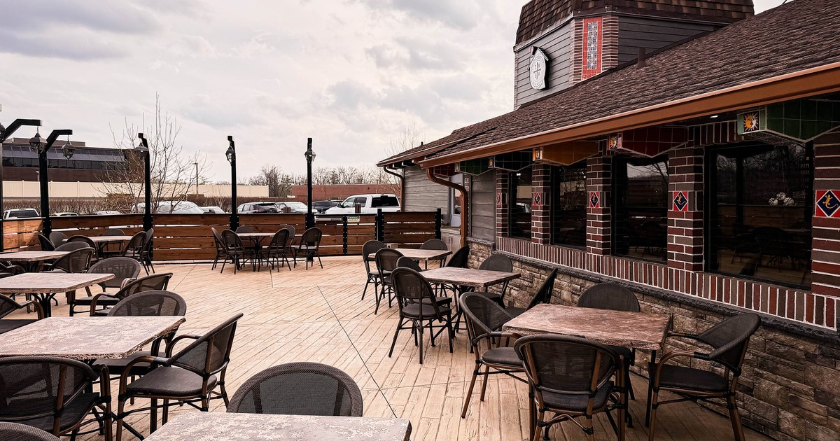 Exterior, chairs and tables