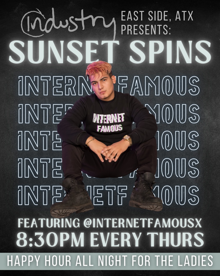 Sunset Spins with Internet Famous event photo
