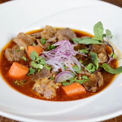 Beef Stew, close-up.