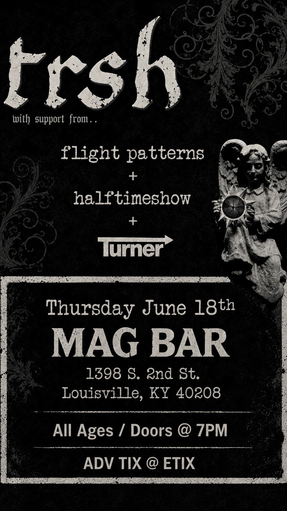 TRSH w/ Flight Patterns / halftimeshow / Turner event photo