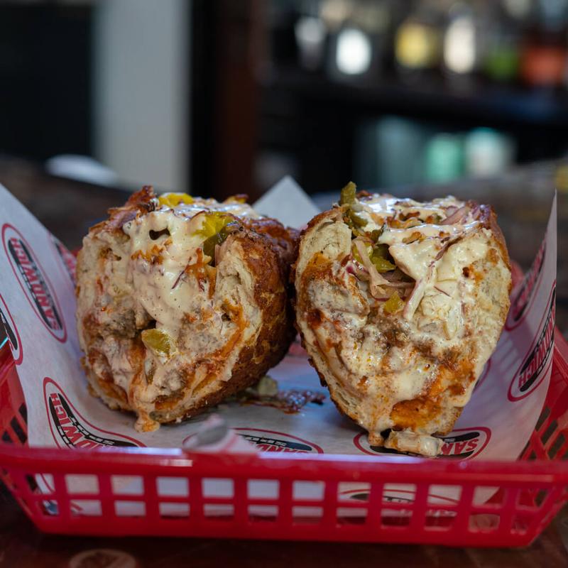 menu item 28 of 44, #30 Burn in Heaven Sandwich