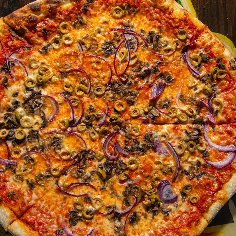 #2 Mushrooms + Olives + Onions photo