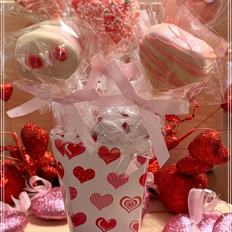 Small Cake Pop Bouquets photo