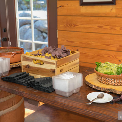 Nachos and different type of dips