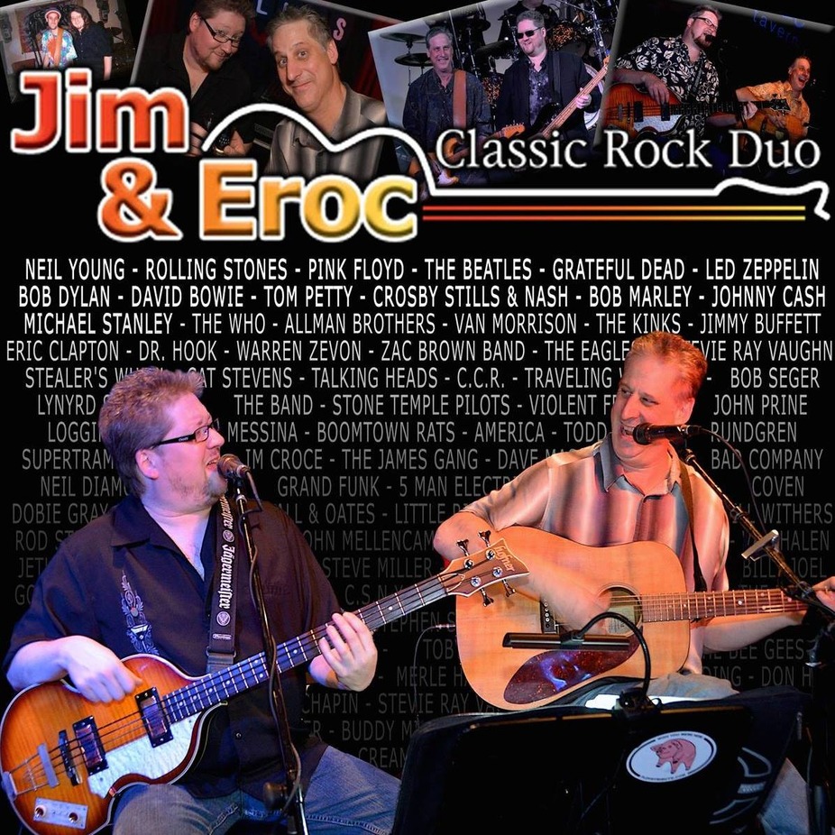 Jim and eroc classic rock duo event photo