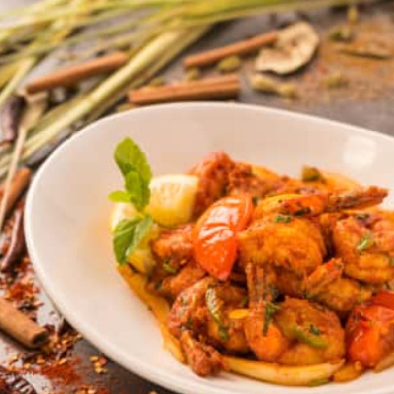 Shrimp Kebat** photo