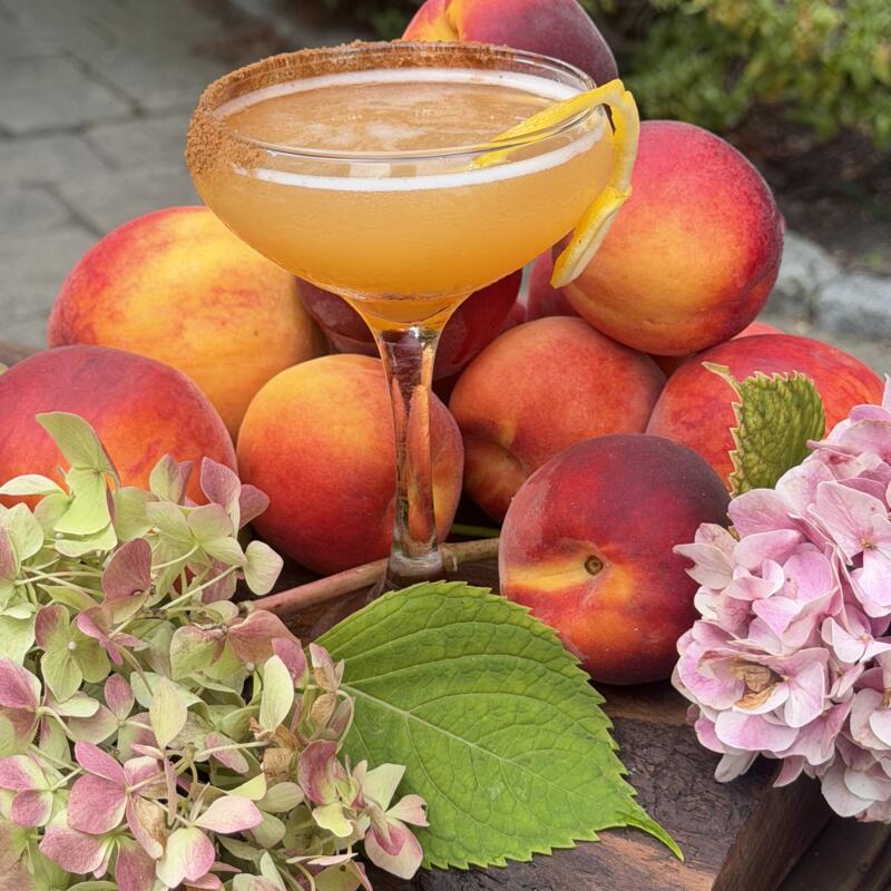 Peach Cobbler Martini photo