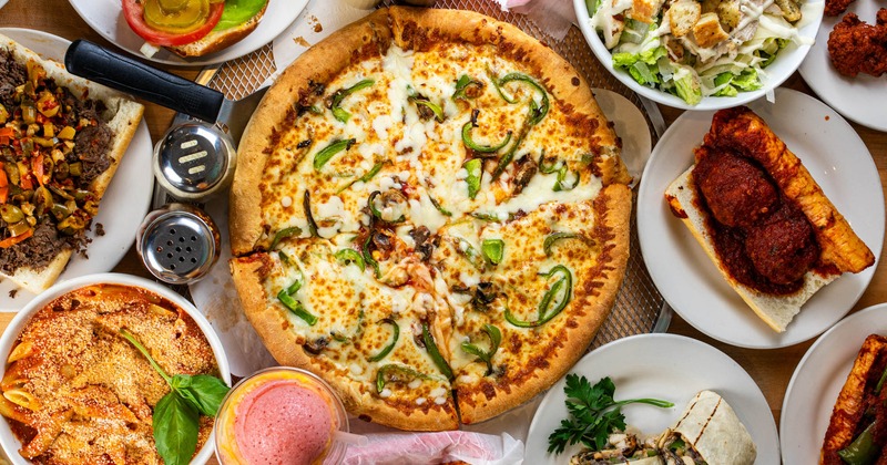 Various food on the table