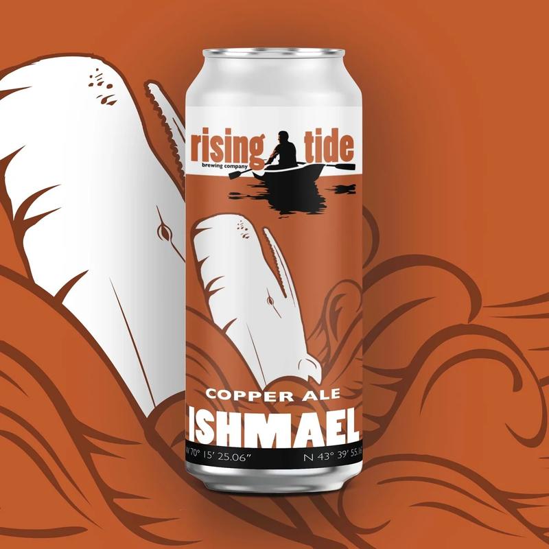 Rising Tide Ishmael Copper Ale tall boy can photo