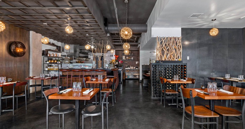 Restaurant dining area