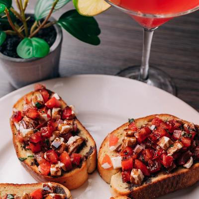 Bruschetta.