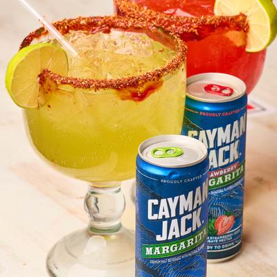 Margaritas and canned Margaritas.