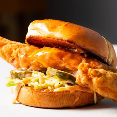 Chicken sandwich.