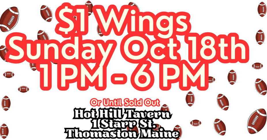$1 Wings Sunday event photo