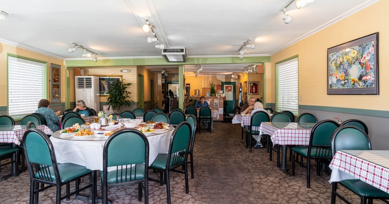 Interior dining area