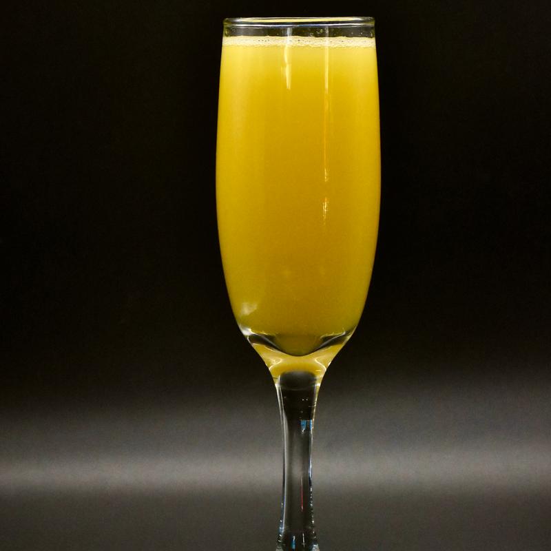 The Bottomless Mimosa Glass