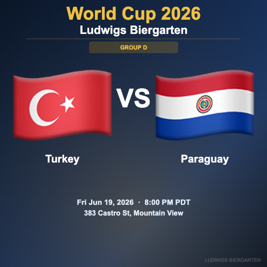 World Cup 2026: Turkey vs Paraguay | Group D event photo