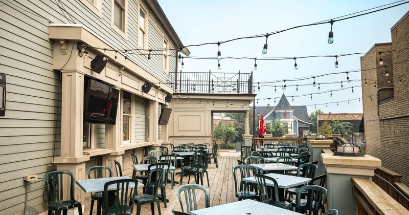 Exterior, seating area