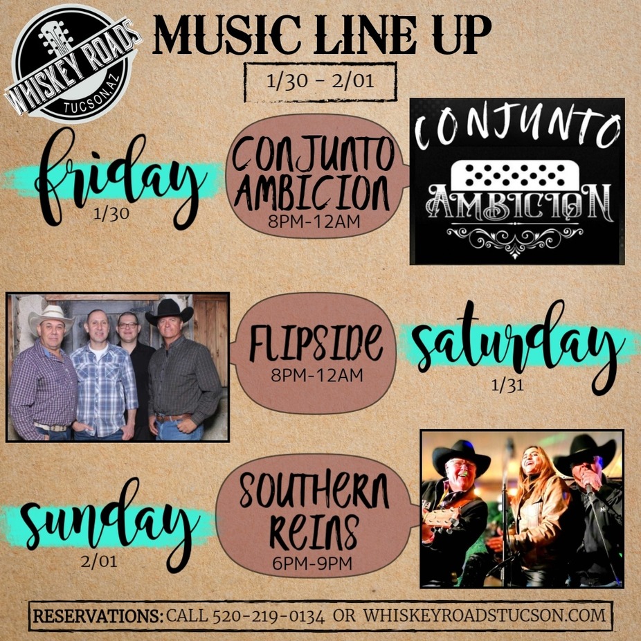 Next week music line up event photo