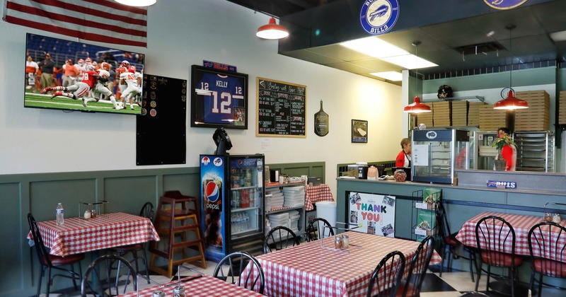 Interior, dining area