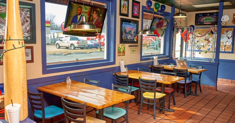 Interior, seating area