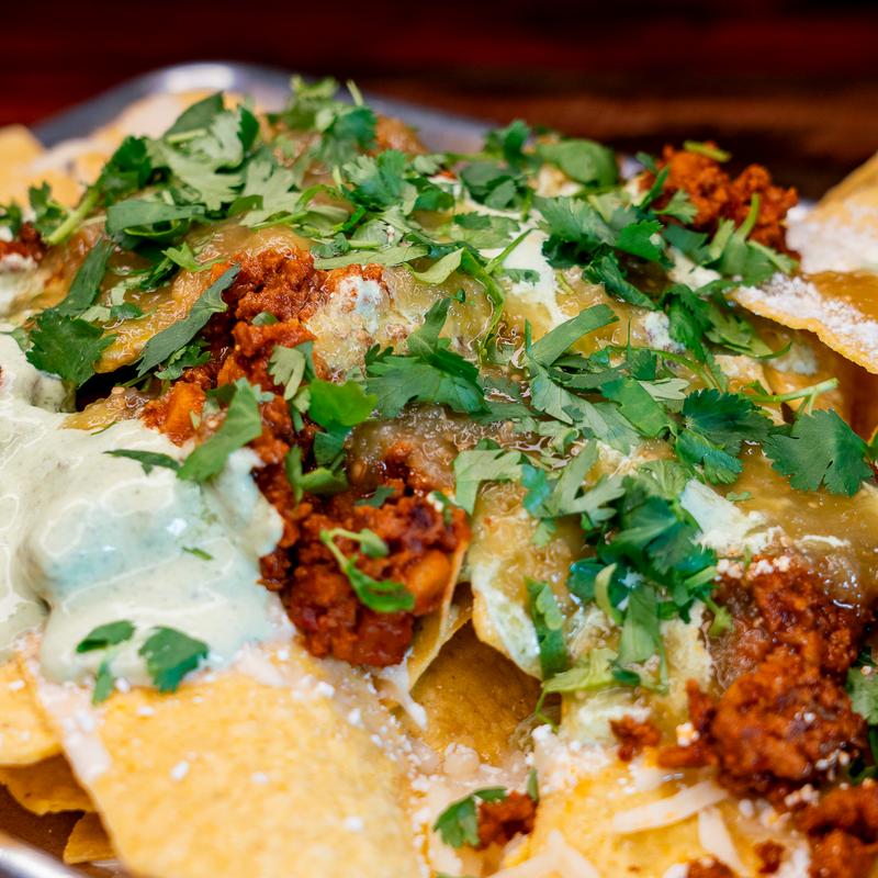 Chorizo & Potato Nachos photo