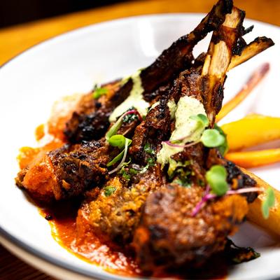 Lamb chops.