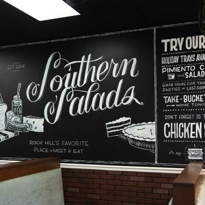 Interior decorations.