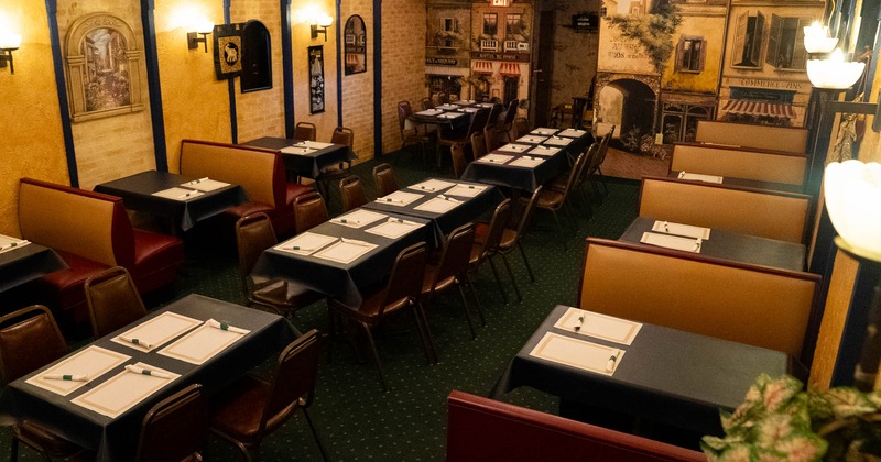 Interior, seating area