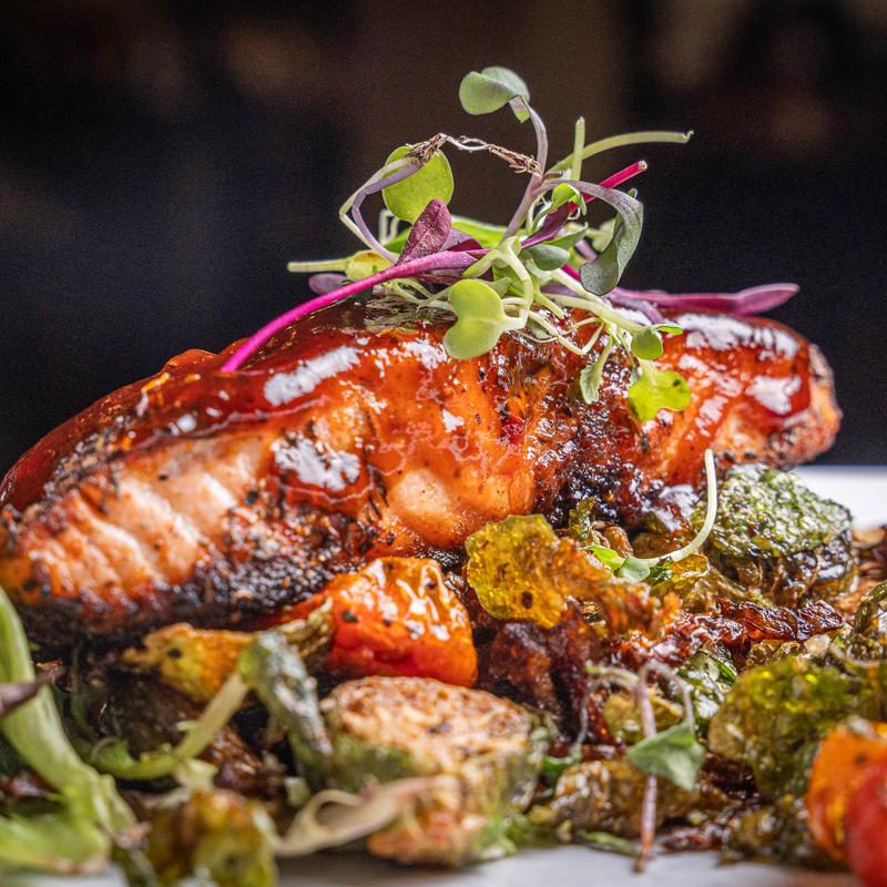 menu item 4 of 21, Salmon Salad (GF)