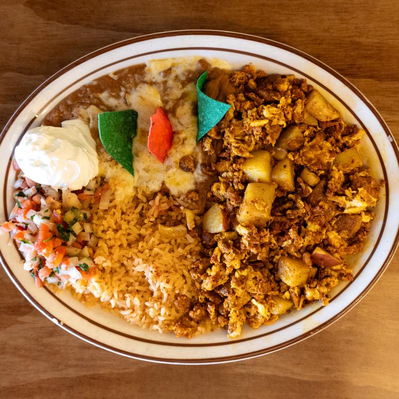 8.  Huevos, Papa y Chorizo photo