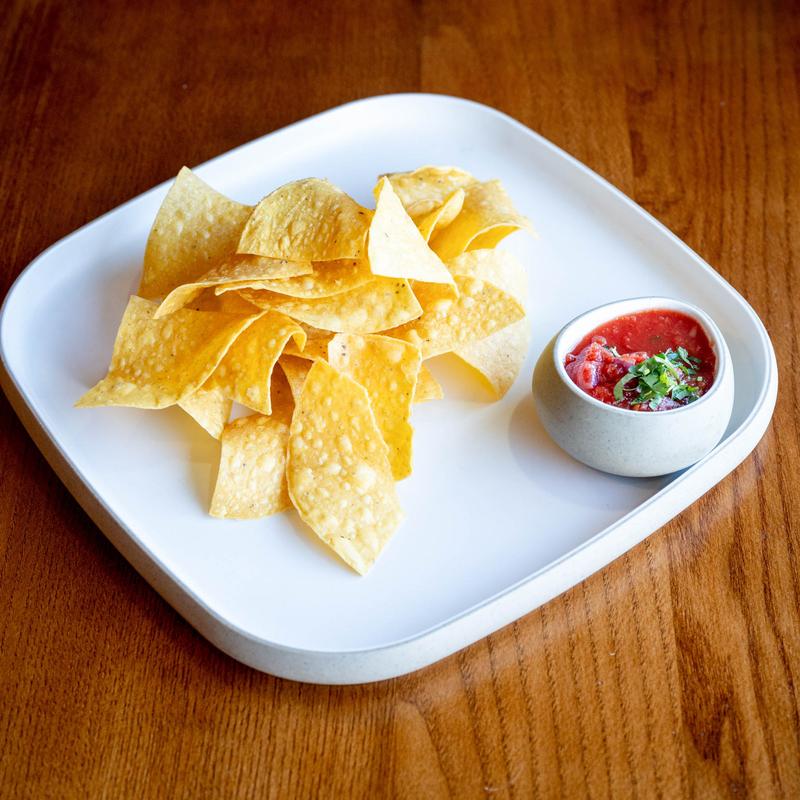 Organic Homemade Chips and Salsa photo