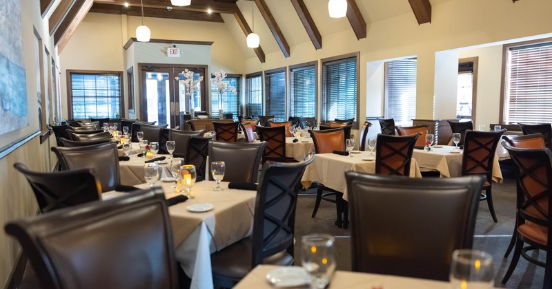 Interior, dining area