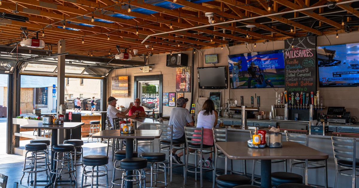 Interior, dining and bar area