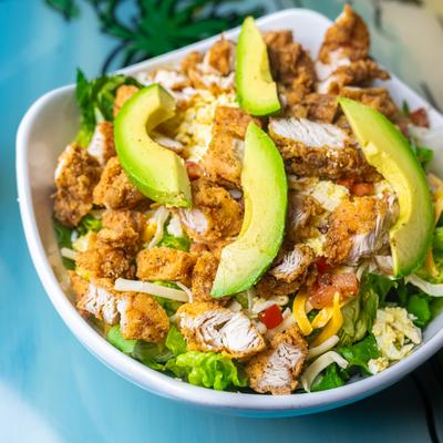 Fried Chicken Salad.