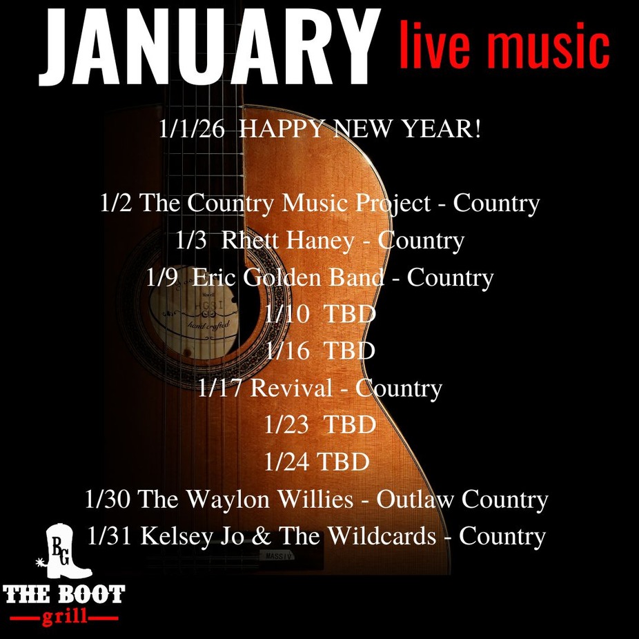 January Event Schedule event photo