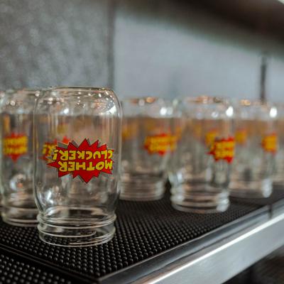 Mother Clucker jars.