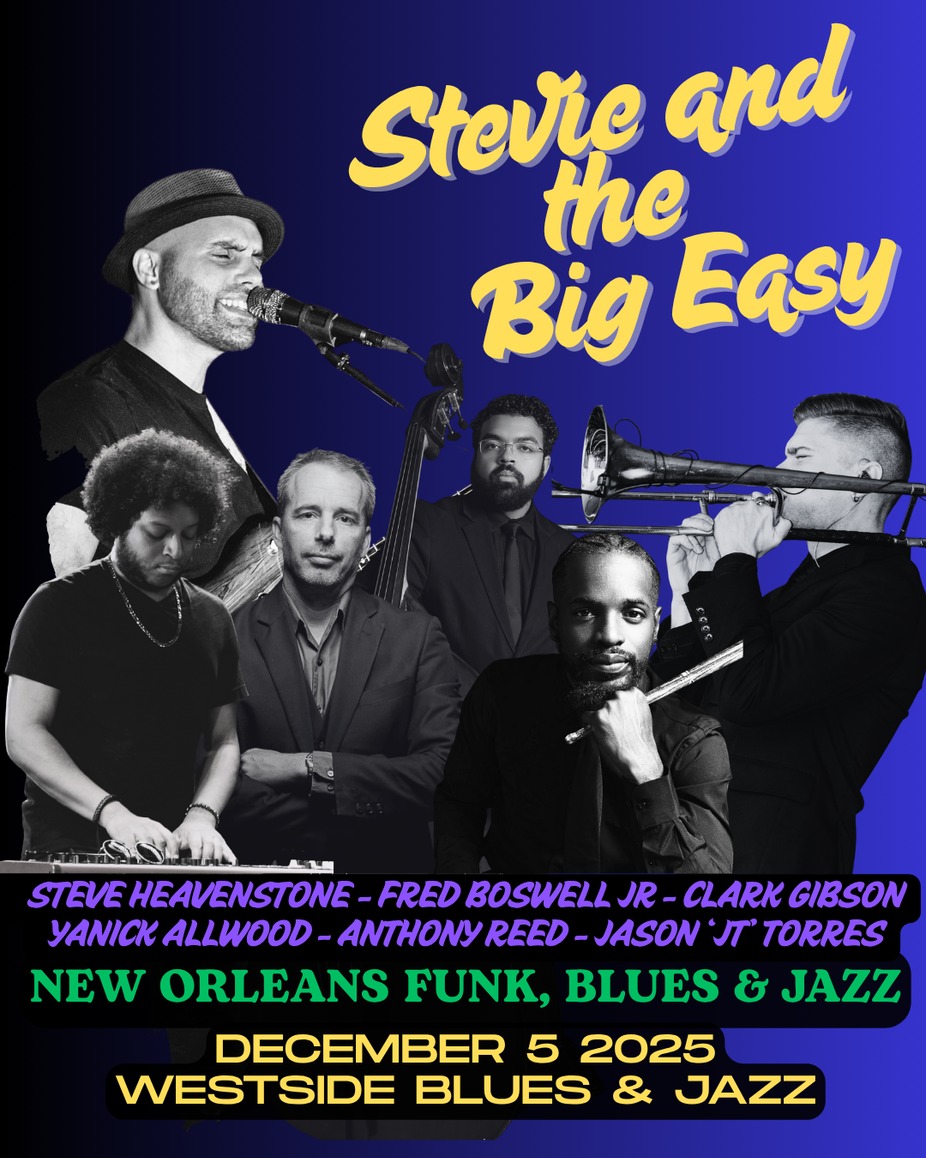Stevie & the Big Easy (New Orleans Style Funk) event photo