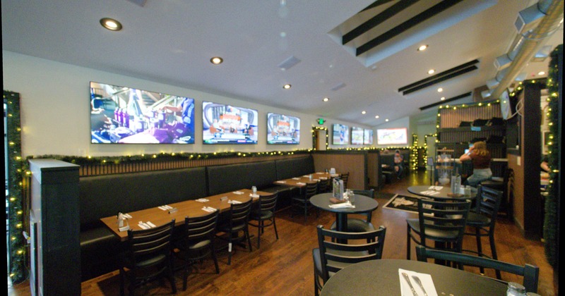 Interior seating area