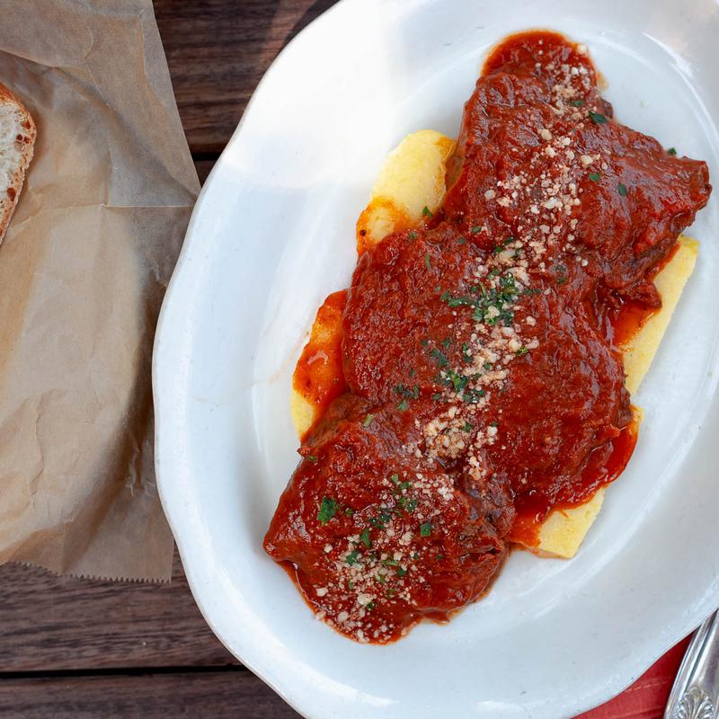 Brasato con Polenta photo