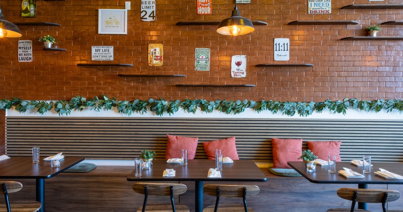 Interior, seating area